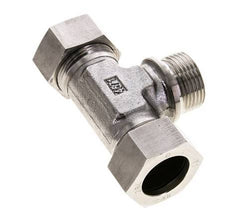 28L & G1'' Stainless Steel T-Shape Tee Cutting Fitting with Male Threads 160 bar ISO 8434-1