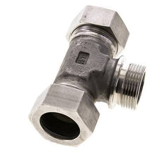 35L & G1-1/4'' Stainless Steel T-Shape Tee Cutting Fitting with Male Threads 160 bar ISO 8434-1