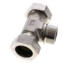 42L & G1-1/2'' Stainless Steel T-Shape Tee Cutting Fitting with Male Threads 160 bar ISO 8434-1