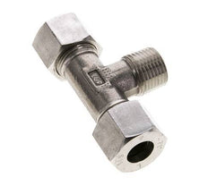 14S & R1/2'' Stainless Steel T-Shape Tee Cutting Fitting with Male Threads 630 bar ISO 8434-1