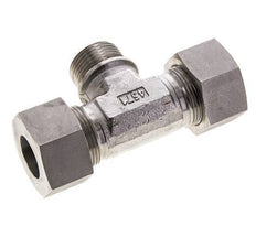 25S & G1'' Stainless Steel T-Shape Tee Cutting Fitting with Male Threads 400 bar ISO 8434-1