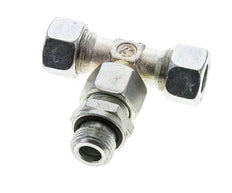 15L & G1/2'' Zink plated Steel T-Shape Tee Cutting Fitting with Male Threads 315 bar Adjustable ISO 8434-1