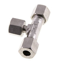 8L Stainless Steel T-Shape Tee Cutting Fitting with Swivel 315 bar Adjustable ISO 8434-1