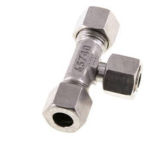 10L Stainless Steel T-Shape Tee Cutting Fitting with Swivel 315 bar Adjustable ISO 8434-1