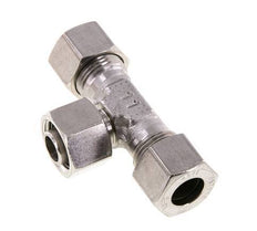 12L Stainless Steel T-Shape Tee Cutting Fitting with Swivel 315 bar Adjustable ISO 8434-1