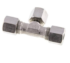 8S Stainless Steel T-Shape Tee Cutting Fitting with Swivel 630 bar Adjustable ISO 8434-1