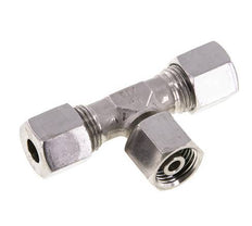 8S Stainless Steel T-Shape Tee Cutting Fitting with Swivel 630 bar Adjustable ISO 8434-1
