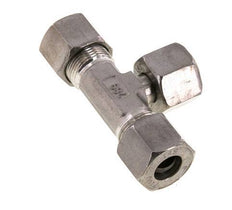 14S Stainless Steel T-Shape Tee Cutting Fitting with Swivel 630 bar Adjustable ISO 8434-1