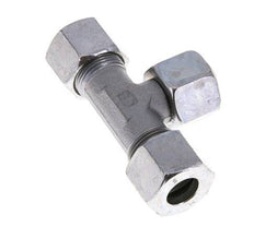 14S Zink plated Steel T-Shape Tee Cutting Fitting with Swivel 630 bar NBR Adjustable ISO 8434-1