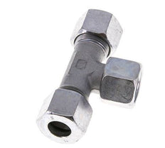 14S Zink plated Steel T-Shape Tee Cutting Fitting with Swivel 630 bar NBR Adjustable ISO 8434-1