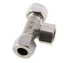 15L Stainless Steel T-Shape Tee Cutting Fitting with Swivel 315 bar FKM Adjustable ISO 8434-1