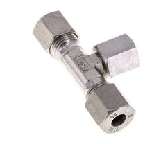 8S Stainless Steel T-Shape Tee Cutting Fitting with Swivel 630 bar FKM Adjustable ISO 8434-1
