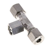 8S Stainless Steel T-Shape Tee Cutting Fitting with Swivel 630 bar FKM Adjustable ISO 8434-1