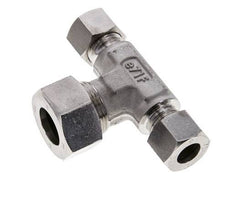 12L & 18L Stainless Steel T-Shape Tee Cutting Fitting 315 bar ISO 8434-1
