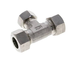 18L & 22L Stainless Steel T-Shape Tee Cutting Fitting 160 bar ISO 8434-1