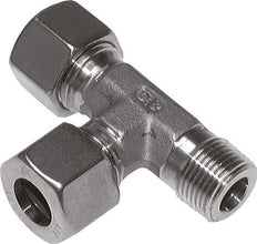 8LL & R1/8'' Stainless Steel Right Angle Tee Cutting Fitting with Male Threads 100 bar ISO 8434-1