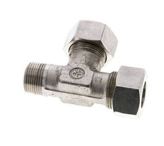 18L & M22x1.5 (con) Stainless Steel Right Angle Tee Cutting Fitting with Male Threads 315 bar ISO 8434-1