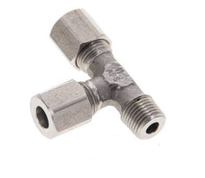 6LL & R1/8'' Stainless Steel Right Angle Tee Cutting Fitting with Male Threads 100 bar ISO 8434-1