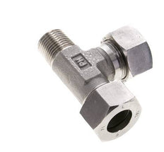 18L & R1/2'' Stainless Steel Right Angle Tee Cutting Fitting with Male Threads 315 bar ISO 8434-1
