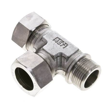 28L & G1'' Stainless Steel Right Angle Tee Cutting Fitting with Male T ...