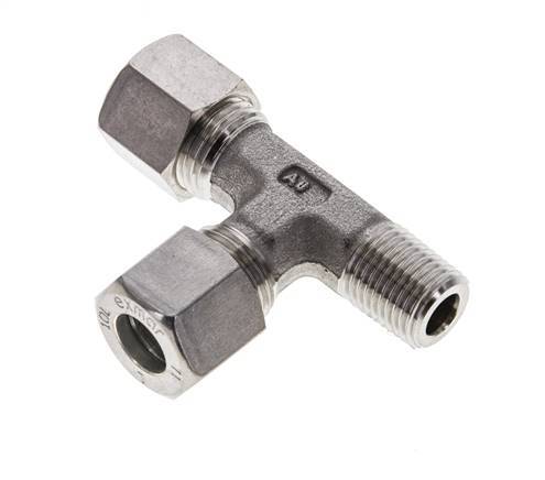 10L & R1/4'' Stainless Steel Right Angle Tee Compression Fitting with ...