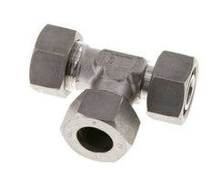 18L Stainless Steel Right Angle Tee Cutting Fitting with Swivel 315 bar Adjustable ISO 8434-1