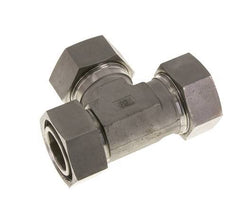 35L Stainless Steel Right Angle Tee Cutting Fitting with Swivel 160 bar Adjustable ISO 8434-1