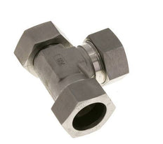 35L Stainless Steel Right Angle Tee Cutting Fitting with Swivel 160 bar Adjustable ISO 8434-1
