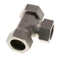 35L Stainless Steel Right Angle Tee Cutting Fitting with Swivel 160 bar Adjustable ISO 8434-1