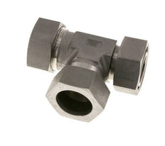 35L Stainless Steel Right Angle Tee Cutting Fitting with Swivel 160 bar Adjustable ISO 8434-1