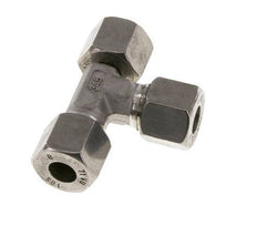10S Stainless Steel Right Angle Tee Cutting Fitting with Swivel 630 bar Adjustable ISO 8434-1