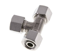 14S Stainless Steel Right Angle Tee Cutting Fitting with Swivel 630 bar Adjustable ISO 8434-1