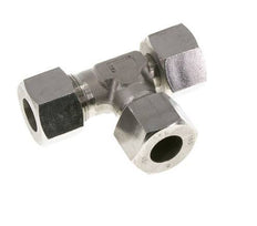 16S Stainless Steel Right Angle Tee Cutting Fitting with Swivel 400 bar Adjustable ISO 8434-1
