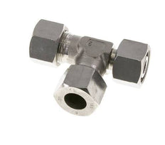16S Stainless Steel Right Angle Tee Cutting Fitting with Swivel 400 bar Adjustable ISO 8434-1
