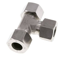 20S Stainless Steel Right Angle Tee Cutting Fitting with Swivel 400 bar Adjustable ISO 8434-1