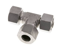 20S Stainless Steel Right Angle Tee Cutting Fitting with Swivel 400 bar Adjustable ISO 8434-1