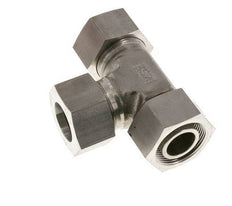 30S Stainless Steel Right Angle Tee Cutting Fitting with Swivel 400 bar Adjustable ISO 8434-1