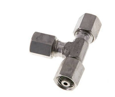 6L Stainless Steel Right Angle Tee Cutting Fitting with Swivel 315 bar FKM Adjustable ISO 8434-1