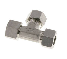 15L Stainless Steel Right Angle Tee Cutting Fitting with Swivel 315 bar FKM Adjustable ISO 8434-1
