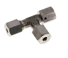 6S Stainless Steel Right Angle Tee Cutting Fitting with Swivel 630 bar FKM Adjustable ISO 8434-1