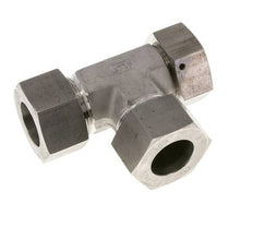 30S Stainless Steel Right Angle Tee Cutting Fitting with Swivel 400 bar FKM Adjustable ISO 8434-1