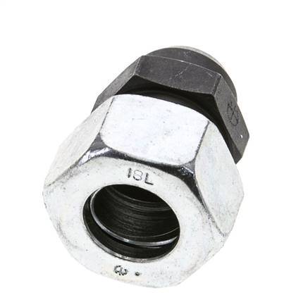 18L & 22mm Phosphatised Steel Straight Cutting Fitting with Welding End 315 bar ISO 8434-1