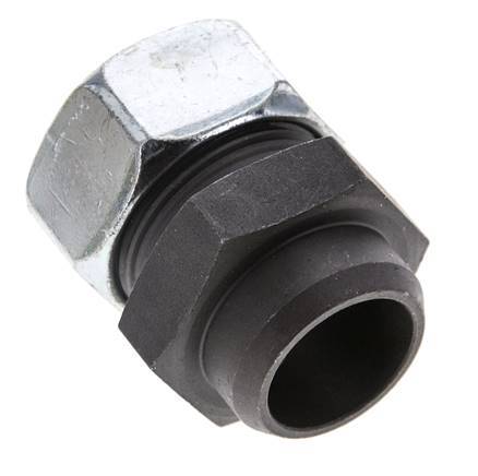 28L & 32mm Phosphatised Steel Straight Cutting Fitting with Welding End 160 bar ISO 8434-1