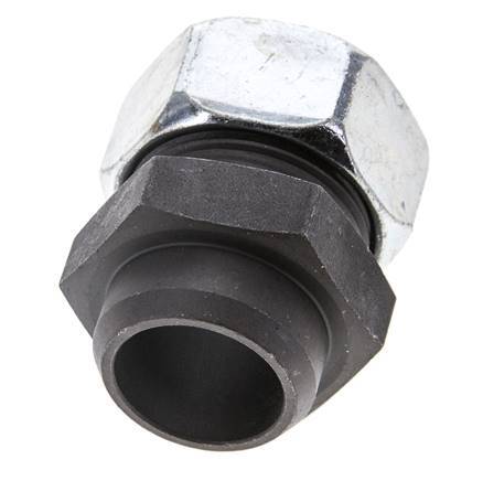 28L & 32mm Phosphatised Steel Straight Cutting Fitting with Welding End 160 bar ISO 8434-1