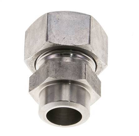 18L & 22mm Stainless Steel Straight Cutting Fitting with Welding End 315 bar ISO 8434-1