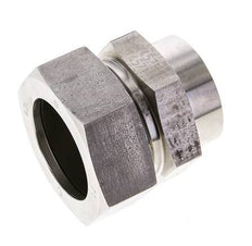 42L & 46mm Stainless Steel Straight Cutting Fitting with Welding End 160 bar ISO 8434-1