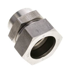 42L & 46mm Stainless Steel Straight Cutting Fitting with Welding End 160 bar ISO 8434-1