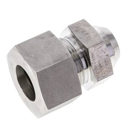 25S & 31mm Stainless Steel Straight Cutting Fitting with Welding End 400 bar ISO 8434-1