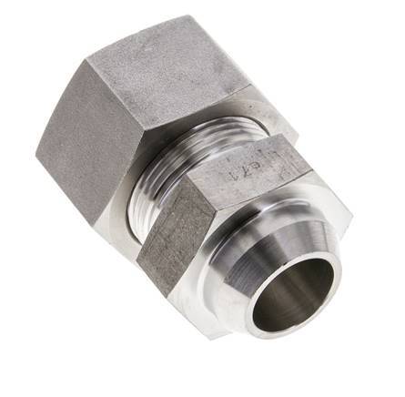 25S & 31mm Stainless Steel Straight Cutting Fitting with Welding End 400 bar ISO 8434-1