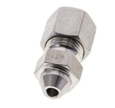 8S & 13mm Stainless Steel Straight Compression Fitting with Welding End 500 bar ISO 8434-1